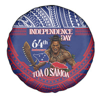 Samoa Independence Day Spare Tire Cover 64th Anniversary Toa O Samoa LT14 - Polynesian Pride