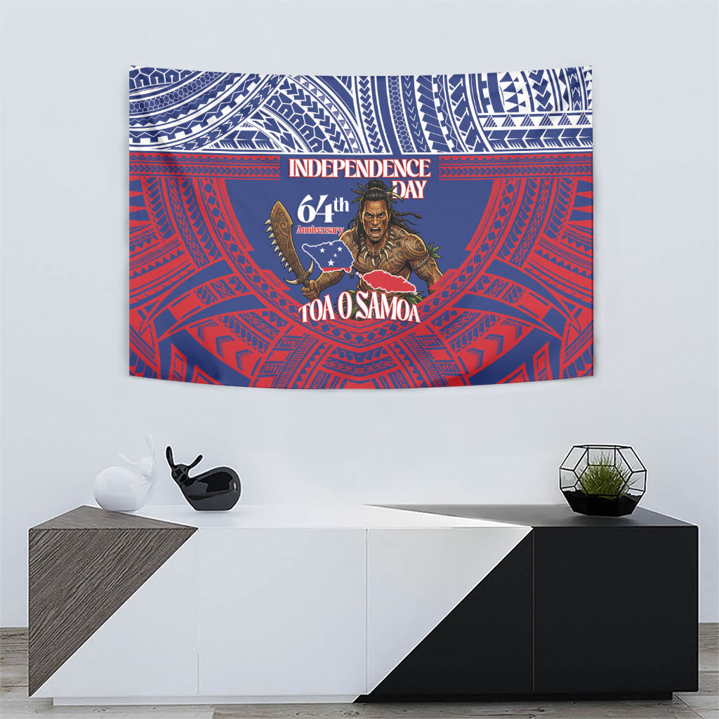 Samoa Independence Day Tapestry 64th Anniversary Toa O Samoa LT14 - Polynesian Pride