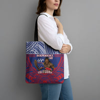 Samoa Independence Day Tote Bag 64th Anniversary Toa O Samoa LT14 - Polynesian Pride