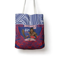 Samoa Independence Day Tote Bag 64th Anniversary Toa O Samoa LT14 - Polynesian Pride