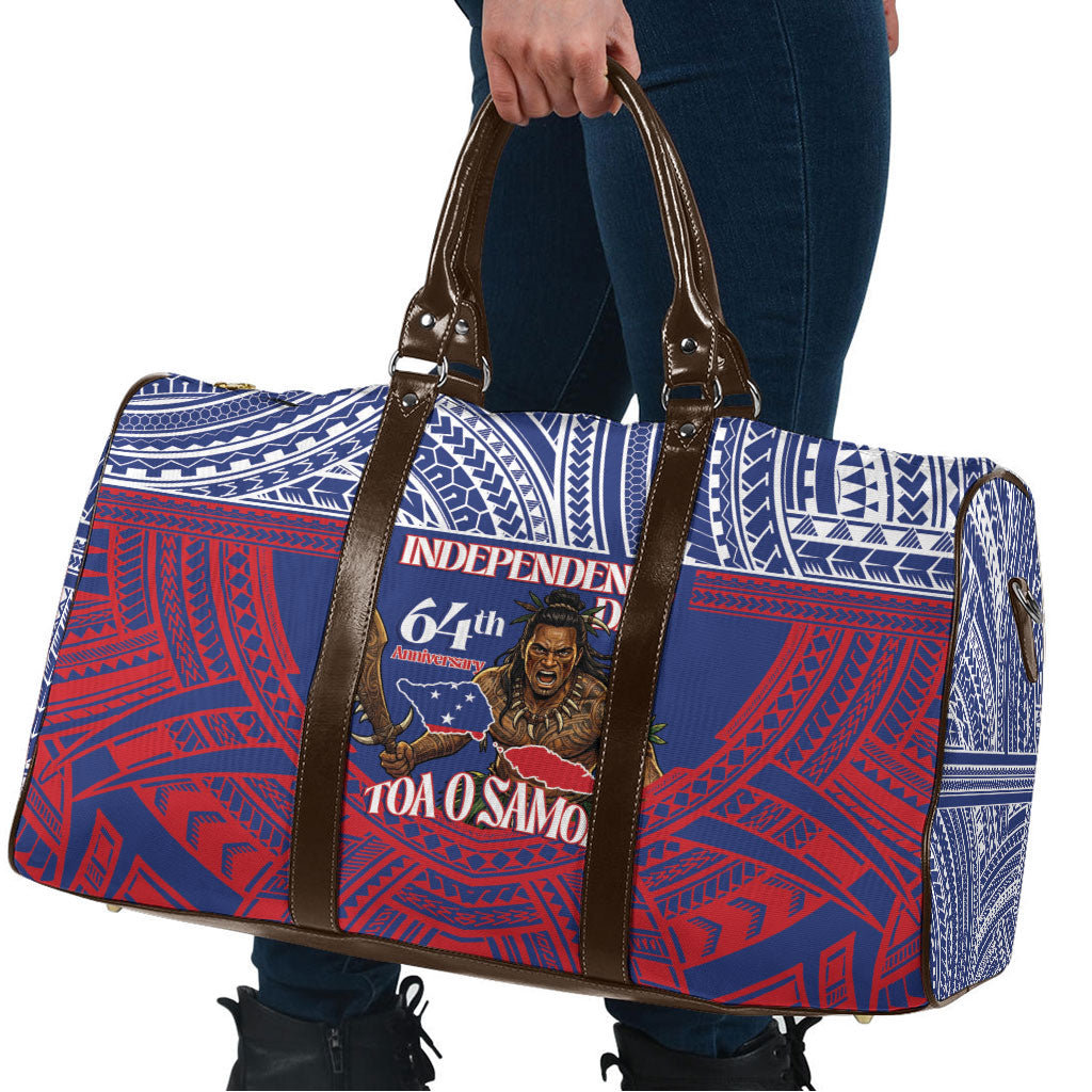Samoa Independence Day Travel Bag 64th Anniversary Toa O Samoa LT14 - Polynesian Pride