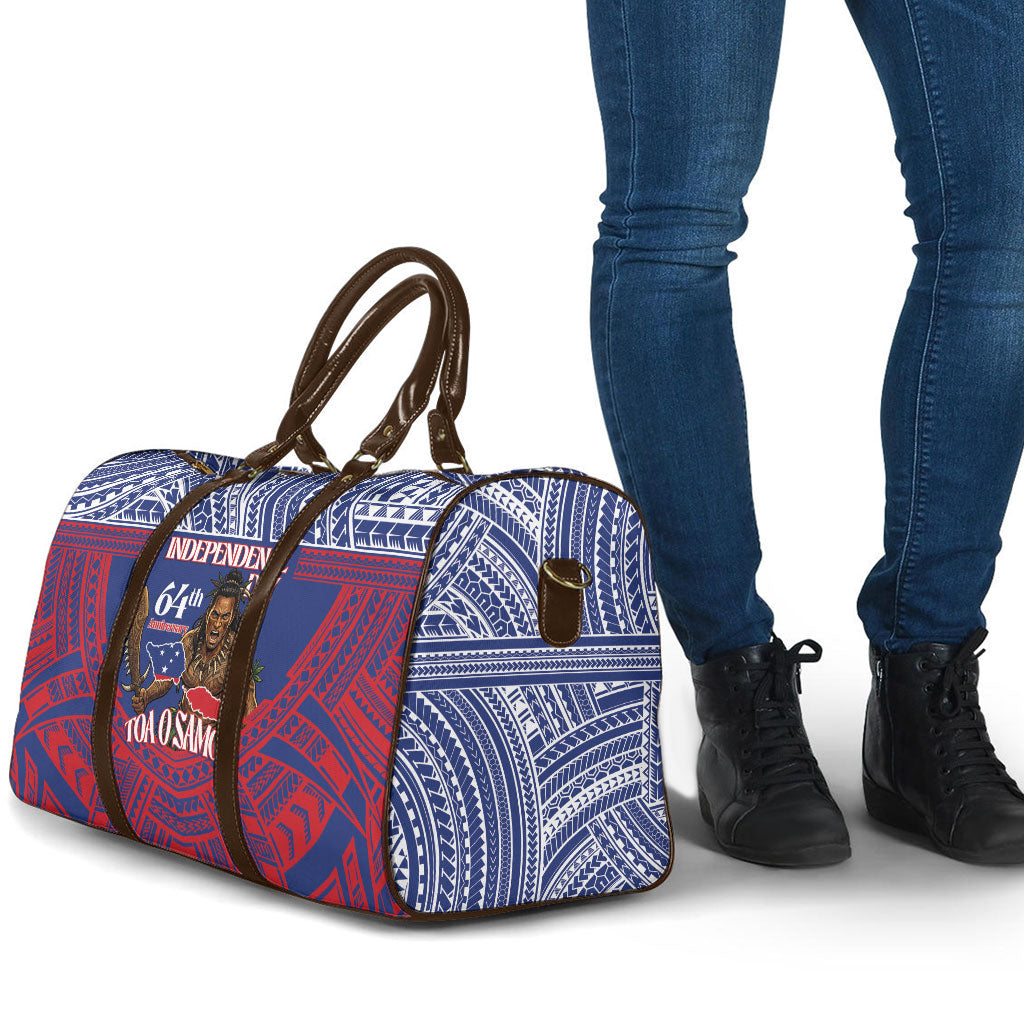 Samoa Independence Day Travel Bag 64th Anniversary Toa O Samoa LT14 - Polynesian Pride