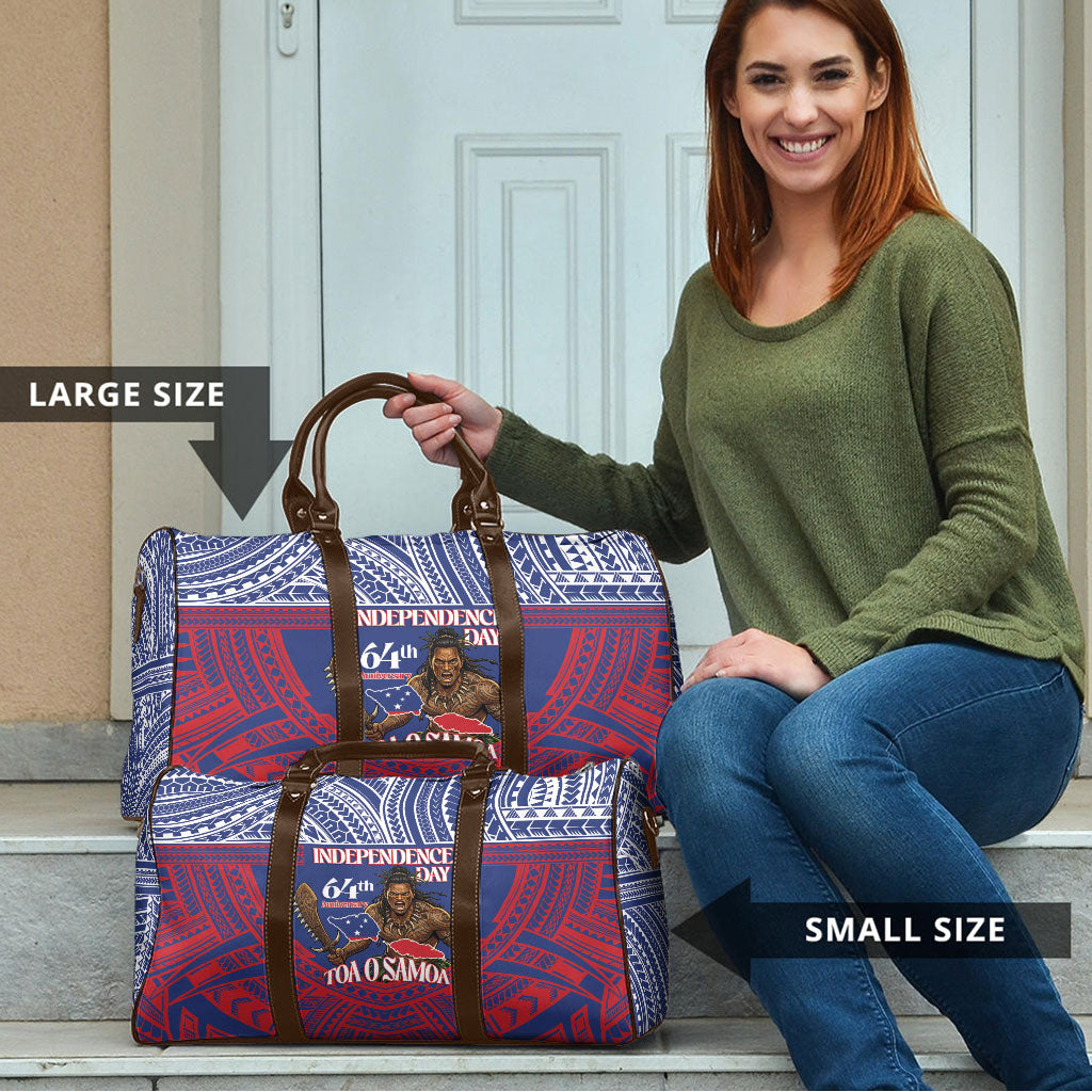 Samoa Independence Day Travel Bag 64th Anniversary Toa O Samoa LT14 - Polynesian Pride