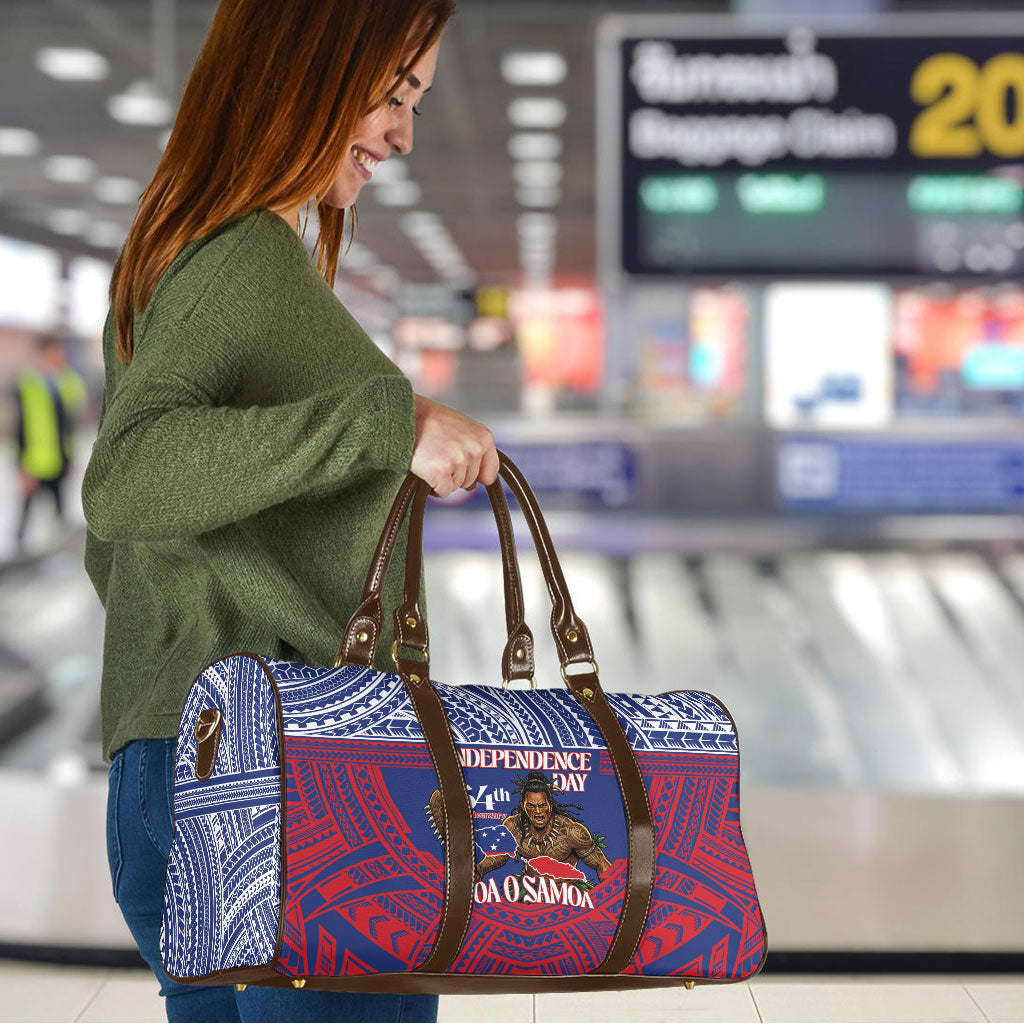 Samoa Independence Day Travel Bag 64th Anniversary Toa O Samoa LT14 - Polynesian Pride