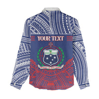 Personalised Samoa Independence Day Women Casual Shirt 64th Anniversary Toa O Samoa LT14 - Polynesian Pride