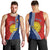 Personalised Kiribati Independence Day Men Tank Top Happy 44th Anniversary Hibiscus Polynesian LT14 - Polynesian Pride