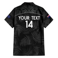 Custom New Zealand Silver Fern Football Family Matching Puletasi and Hawaiian Shirt Summer 2024 Olympic Go Aotearoa