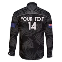 Custom New Zealand Silver Fern Football Family Matching Puletasi and Hawaiian Shirt Summer 2024 Olympic Go Aotearoa
