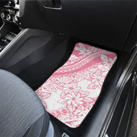 Polynesian Tiare Flower Pink Pastel Vibes Car Mats LT14 - Polynesian Pride