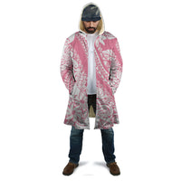 Polynesian Tiare Flower Pink Pastel Vibes Cloak LT14 - Polynesian Pride