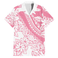 Polynesian Tiare Flower Pink Pastel Vibes Hawaiian Shirt LT14 Pink - Polynesian Pride