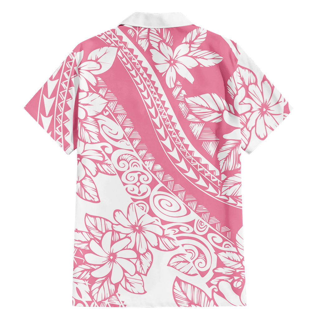 Polynesian Tiare Flower Pink Pastel Vibes Hawaiian Shirt LT14 - Polynesian Pride