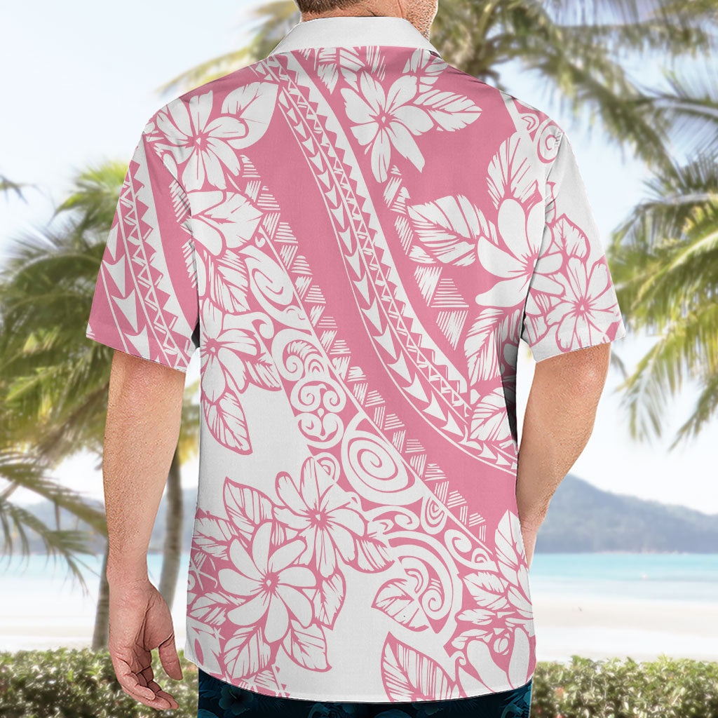 Polynesian Tiare Flower Pink Pastel Vibes Hawaiian Shirt LT14 - Polynesian Pride