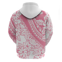 Polynesian Tiare Flower Pink Pastel Vibes Hoodie LT14 - Polynesian Pride