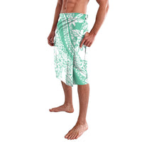 Polynesian Tiare Flower Cyan Pastel Vibes Lavalava LT14 - Polynesian Pride