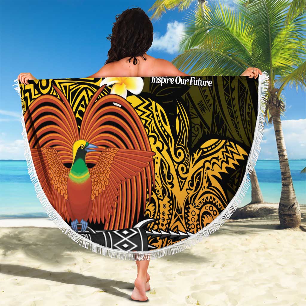 Papua New Guinea 1975 Beach Blanket Create Our History Inspire Our Future LT14 - Polynesian Pride