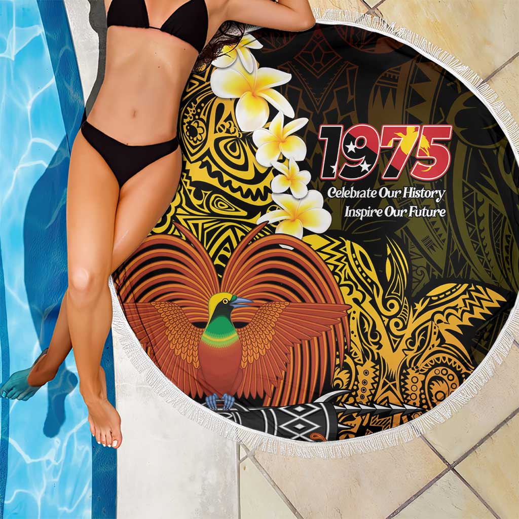 Papua New Guinea 1975 Beach Blanket Create Our History Inspire Our Future LT14 - Polynesian Pride