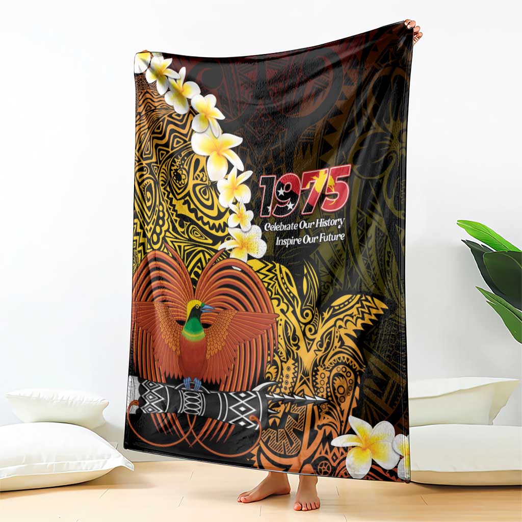 Papua New Guinea 1975 Blanket Create Our History Inspire Our Future LT14 - Polynesian Pride