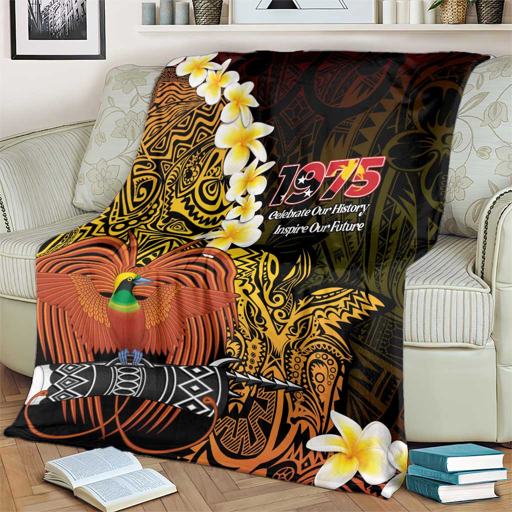 Papua New Guinea 1975 Blanket Create Our History Inspire Our Future LT14 - Polynesian Pride