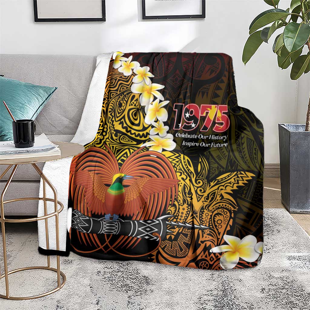 Papua New Guinea 1975 Blanket Create Our History Inspire Our Future LT14 - Polynesian Pride