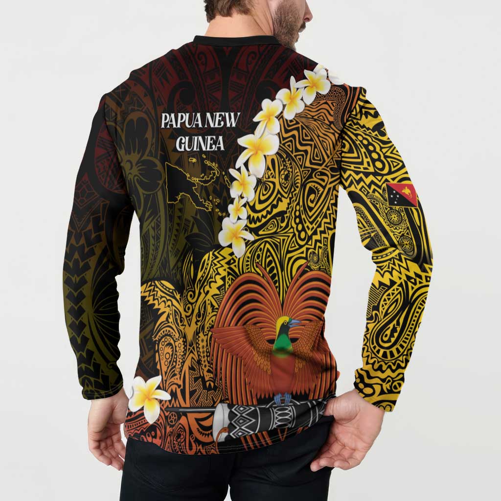 Papua New Guinea 1975 Button Sweatshirt Create Our History Inspire Our Future LT14 - Polynesian Pride