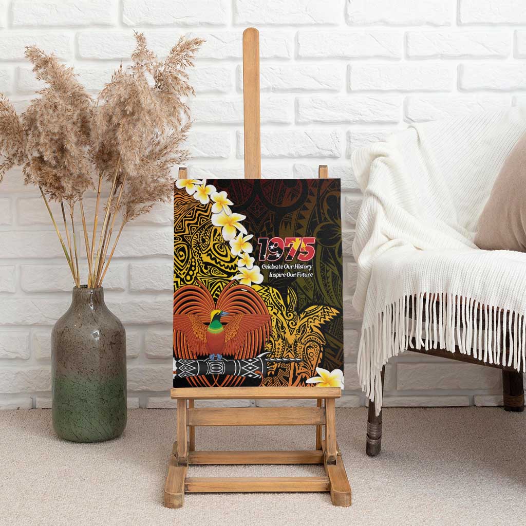 Papua New Guinea 1975 Canvas Wall Art Create Our History Inspire Our Future LT14 - Polynesian Pride