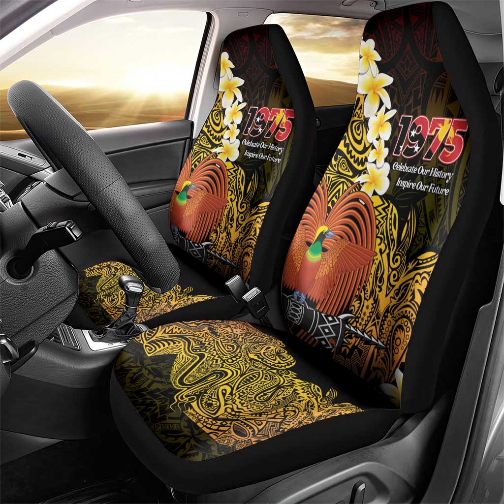 Papua New Guinea 1975 Car Seat Cover Create Our History Inspire Our Future - Polynesian Pride