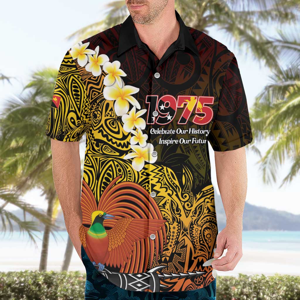 Papua New Guinea 1975 Hawaiian Shirt Create Our History Inspire Our Future LT14 - Polynesian Pride