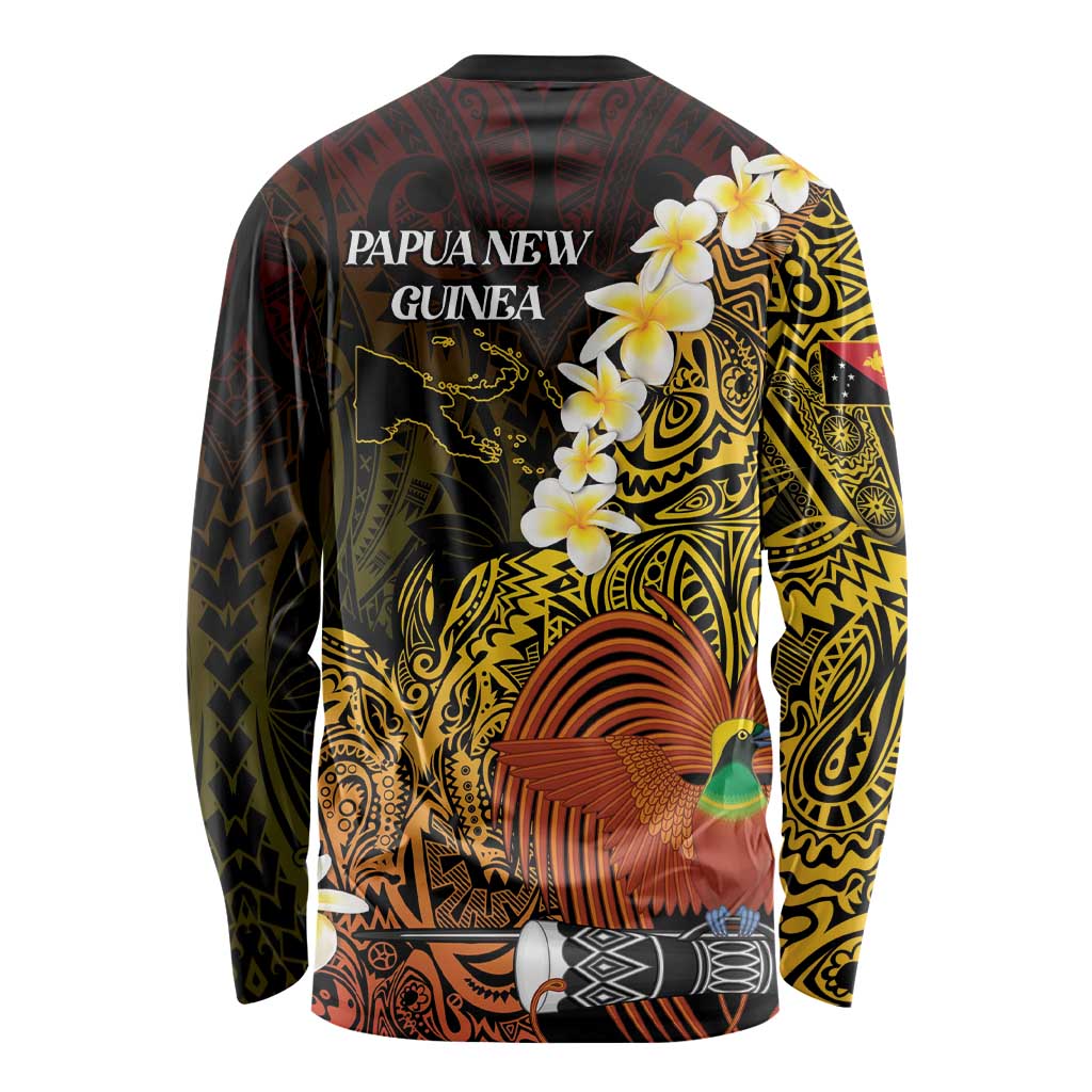 Papua New Guinea 1975 Long Sleeve Shirt Create Our History Inspire Our Future LT14 - Polynesian Pride