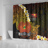 Papua New Guinea 1975 Shower Curtain Create Our History Inspire Our Future - Polynesian Pride