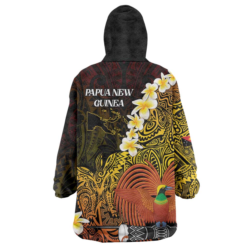 Papua New Guinea 1975 Wearable Blanket Hoodie Create Our History Inspire Our Future LT14 - Polynesian Pride