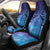 New Zealand Matariki Car Seat Cover Aotearoa Maori New Year Galaxy Maori Silver Fern