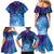 New Zealand Matariki Family Matching Mermaid Dress and Hawaiian Shirt Aotearoa Maori New Year Galaxy Maori Silver Fern