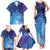 New Zealand Matariki Family Matching Tank Maxi Dress and Hawaiian Shirt Aotearoa Maori New Year Galaxy Maori Silver Fern