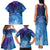 New Zealand Matariki Family Matching Tank Maxi Dress and Hawaiian Shirt Aotearoa Maori New Year Galaxy Maori Silver Fern