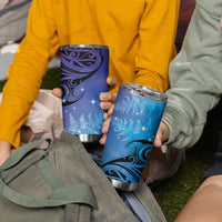 New Zealand Matariki Tumbler Cup Aotearoa Maori New Year Galaxy Maori Silver Fern
