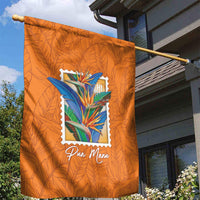 Aloha Hawaii Pua Manu Garden Flag Hawaiian Bird of Paradise Flowers Stylized Stamp LT14 - Polynesian Pride