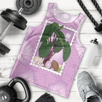 Aloha Hawaii Kalo Men Tank Top Hawaiian Taro Leaves Stylized Stamp LT14 - Polynesian Pride