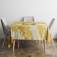 Aloha Hawaii Puakenikeni Tablecloth Hawaiian Lei Palaka Motifs Stylized Stamp LT14 - Polynesian Pride