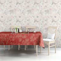 Aloha Hawaii Pua Aloalo Tablecloth Hawaiian Hibiscus Flowers Stylized Stamp LT14 - Polynesian Pride