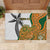 Custom Fiji And Australia Rugby Rubber Doormat Fijian Palm Tree Mix Aussie Kangaroo