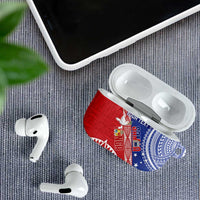 Tonga and Samoa Rugby Custom AirPods Case Ikale Tahi Manu Samoa Together LT14 - Polynesian Pride
