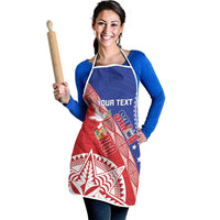 Tonga and Samoa Rugby Custom Apron Ikale Tahi Manu Samoa Together LT14 - Polynesian Pride