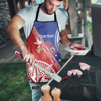 Tonga and Samoa Rugby Custom Apron Ikale Tahi Manu Samoa Together LT14 - Polynesian Pride