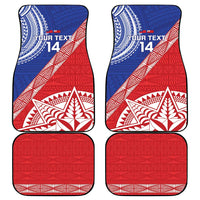 Tonga and Samoa Rugby Custom Car Mats Ikale Tahi Manu Samoa Together LT14 - Polynesian Pride