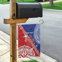 Tonga and Samoa Rugby Custom Garden Flag Ikale Tahi Manu Samoa Together - Polynesian Pride