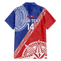 Tonga and Samoa Rugby Custom Hawaiian Shirt Ikale Tahi Manu Samoa Together LT14 - Polynesian Pride