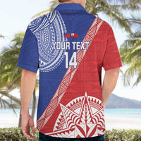 Tonga and Samoa Rugby Custom Hawaiian Shirt Ikale Tahi Manu Samoa Together LT14 - Polynesian Pride