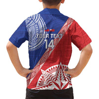 Tonga and Samoa Rugby Custom Hawaiian Shirt Ikale Tahi Manu Samoa Together LT14 - Polynesian Pride