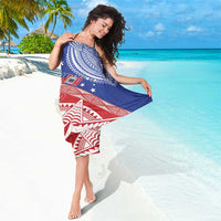 Tonga and Samoa Rugby Custom Sarong Ikale Tahi Manu Samoa Together - Polynesian Pride